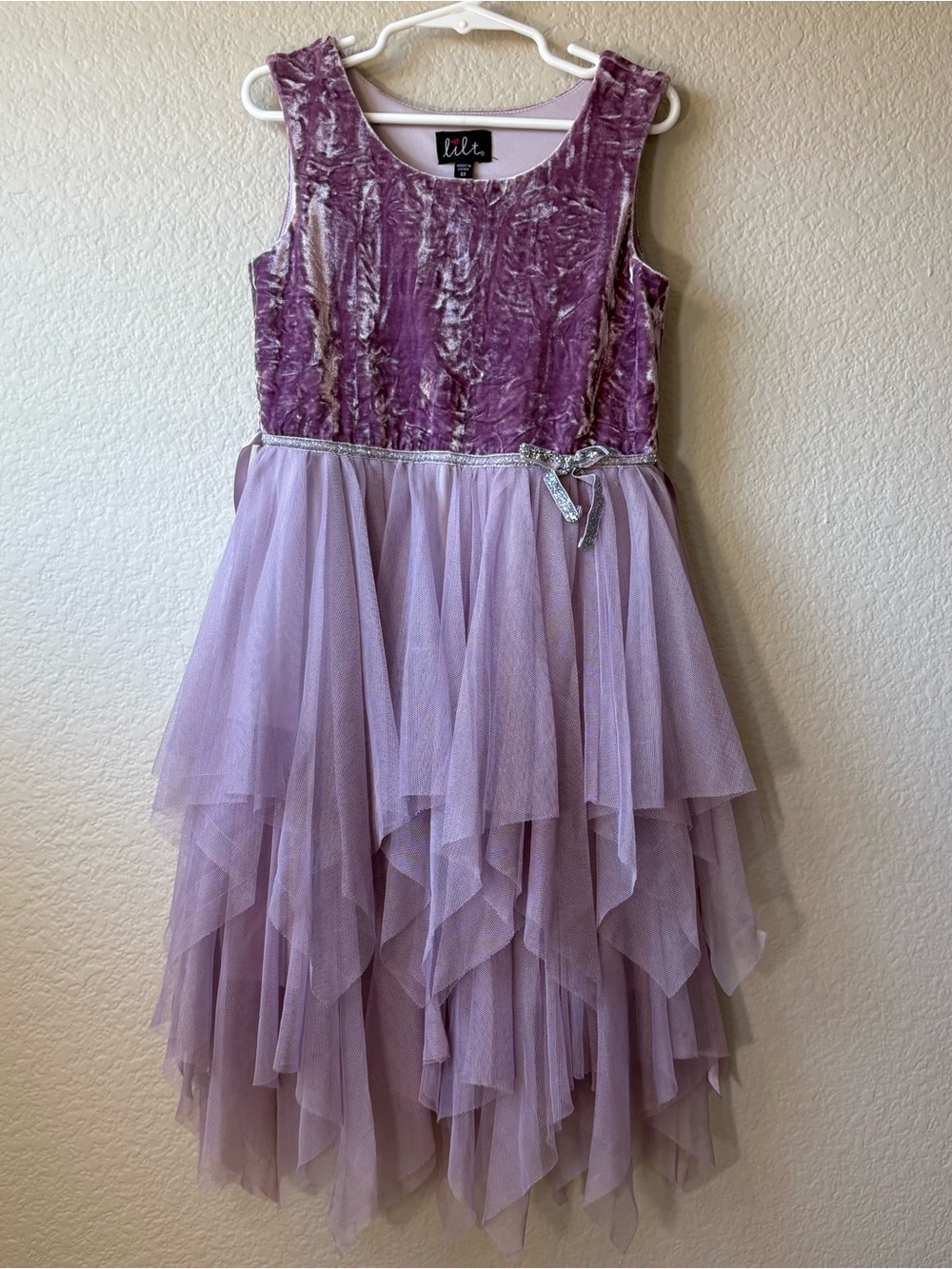 Lilt Lavender Velvet Bodice with Lilac Tulle Skirt